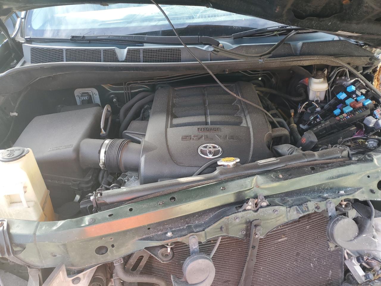 2013 Toyota Tundra VIN 5TFRY5F19DX140073 Copart auction photo, front end damage thumbnail 13