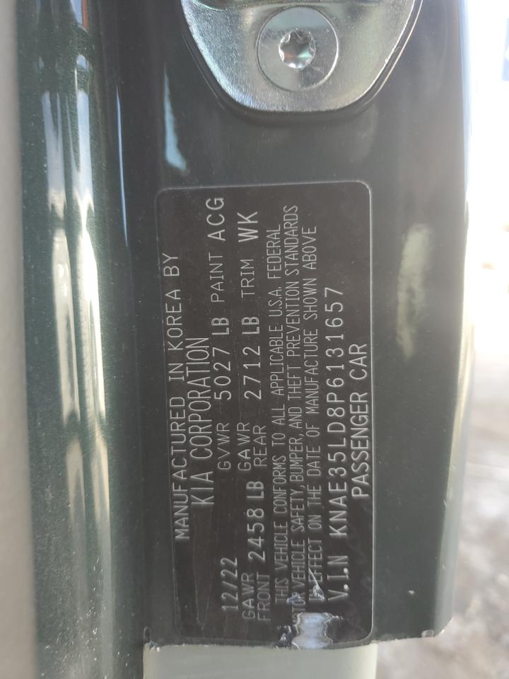 2023 KIA Stinger VIN KNAE35LD8P6131657 Copart auction photo, side damage thumbnail 14