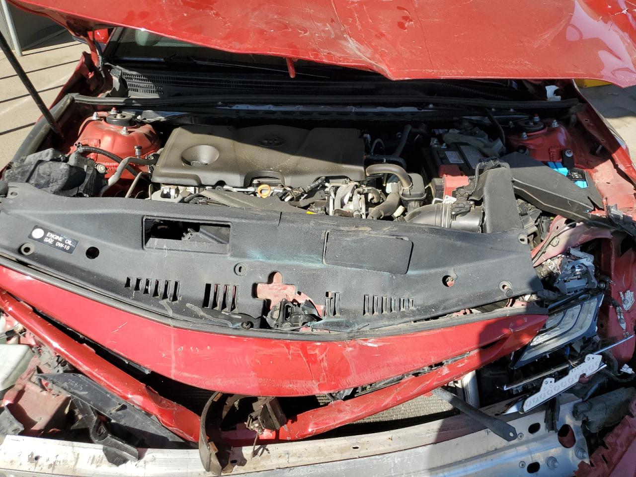 2020 Toyota Camry VIN 4T1K61AK4LU355890 Copart auction photo, front end damage thumbnail 11