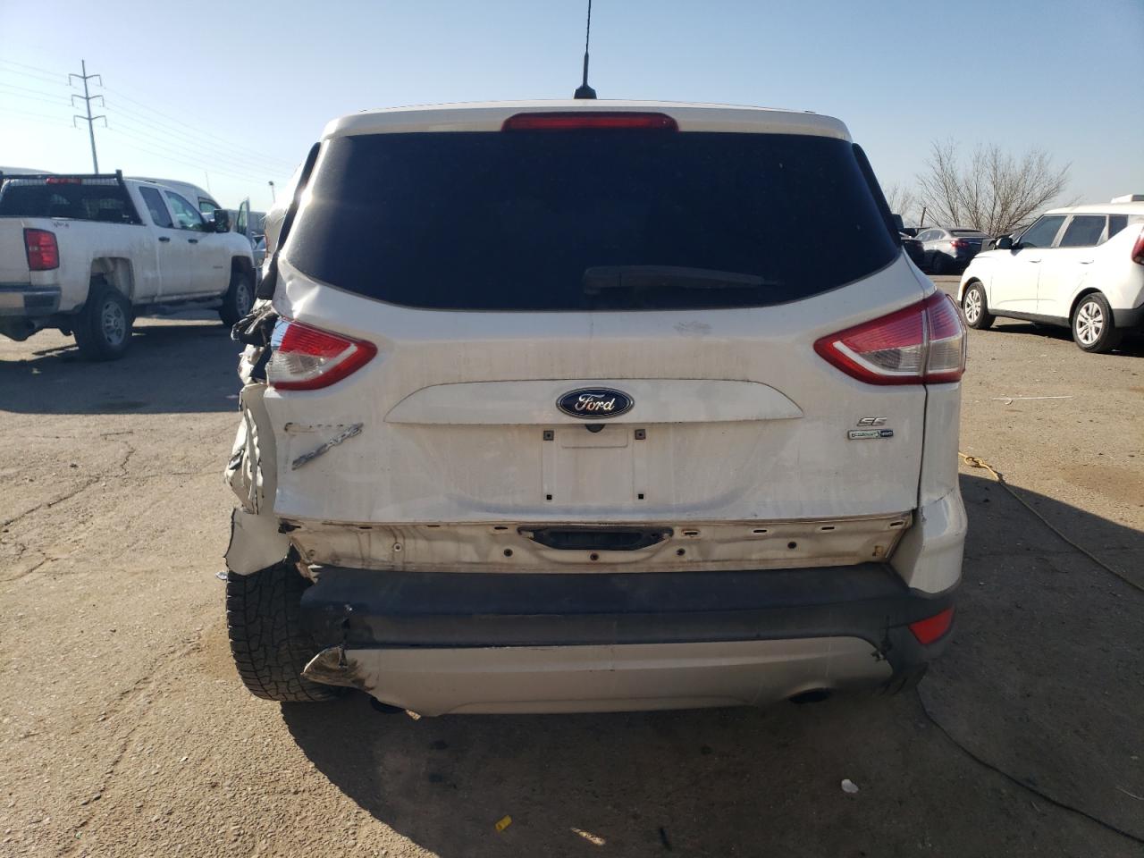 2016 Ford Escape VIN 1FMCU9GX7GUB38920 Copart auction photo, rear end damage thumbnail 6