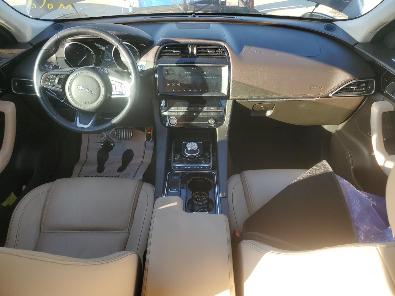 2019 Jaguar F-Pace VIN SADCK2GX1KA392655 Copart auction photo, undercarriage damage thumbnail 8
