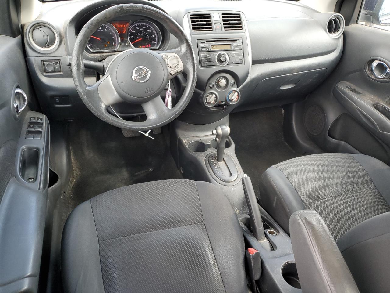2013 Nissan Versa VIN 3N1CN7AP6DL881091 Copart auction photo, front end / side damage thumbnail 8