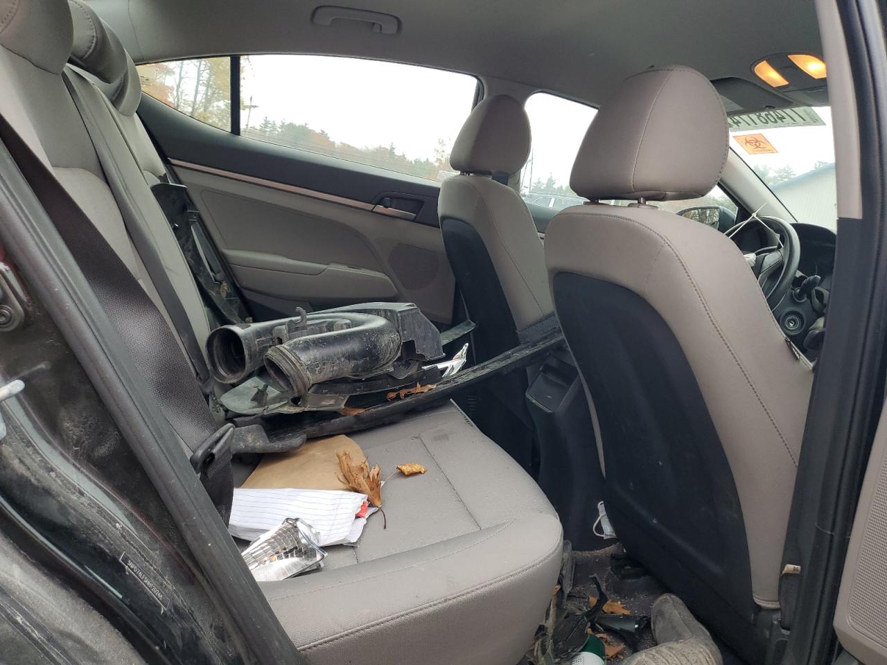 2017 Hyundai Elantra VIN 5NPD74LF5HH120248 Copart auction photo, front end / minor dent/scratches damage thumbnail 10