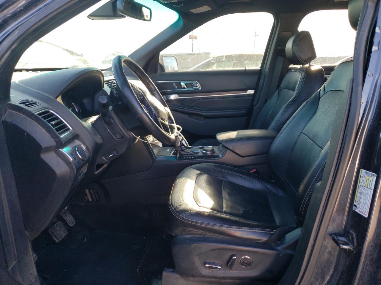 2017 Ford Explorer VIN 1FM5K8FHXHGB41765 Copart auction photo, side / hail damage thumbnail 7