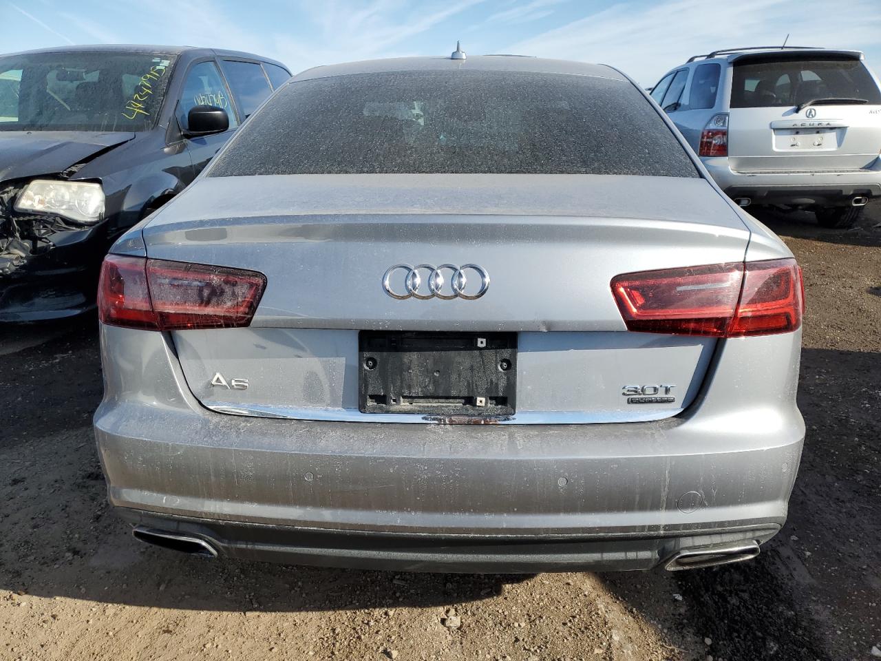 2018 Audi A6 VIN WAUG3AFC5JN004317 Copart auction photo, front end damage thumbnail 6