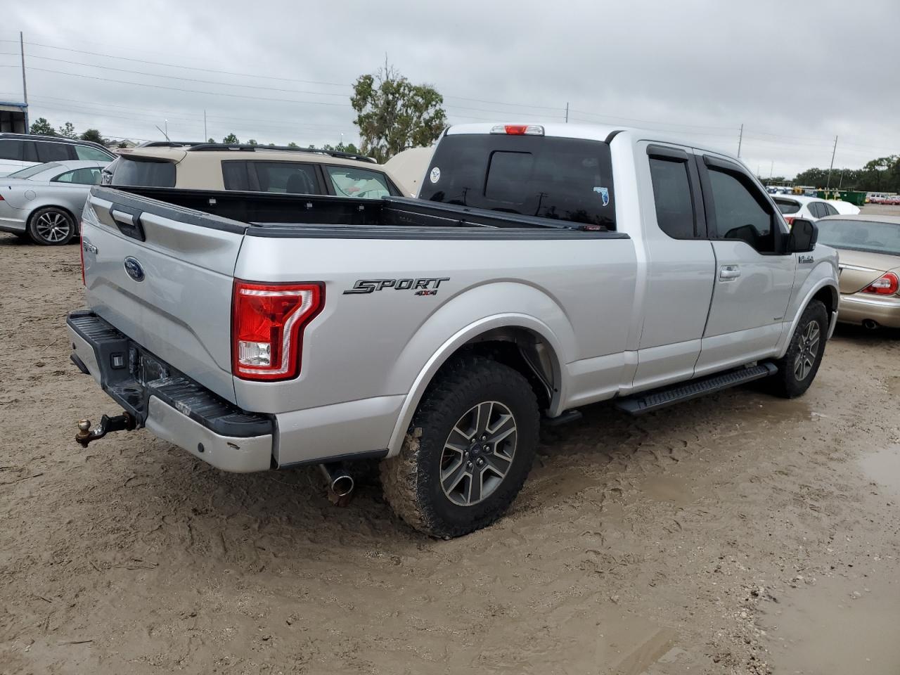 2016 Ford F-150 VIN 1FTEX1EP3GKD65140 Copart auction photo, water/flood damage thumbnail 3