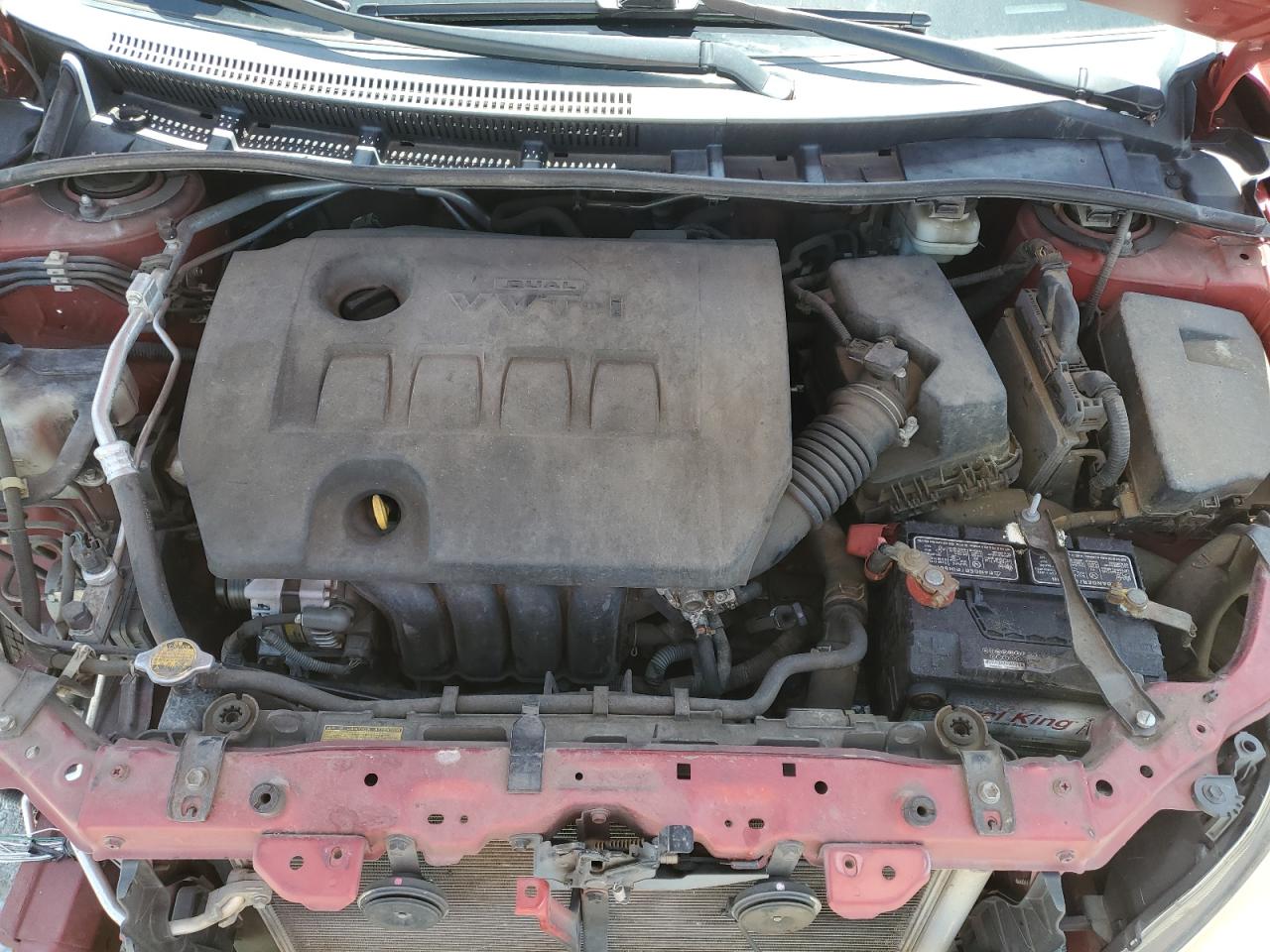 2011 Toyota Corolla VIN 2T1BU4EE8BC686614 Copart auction photo, front end / minor dent/scratches damage thumbnail 11