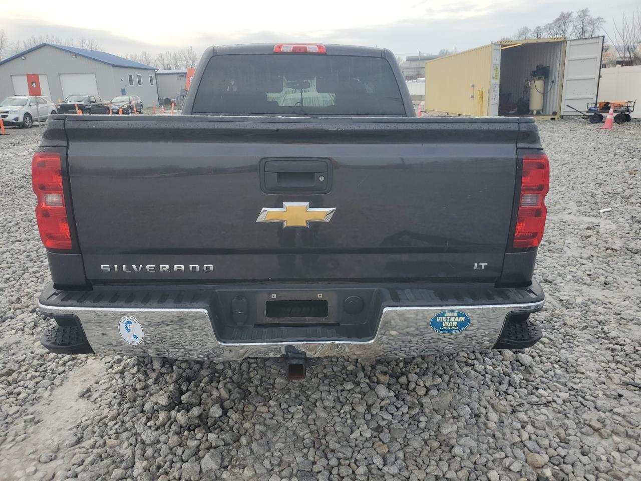 2015 Chevrolet Silverado VIN 1GCVKREH4FZ297216 Copart auction photo, front end / undercarriage damage thumbnail 6