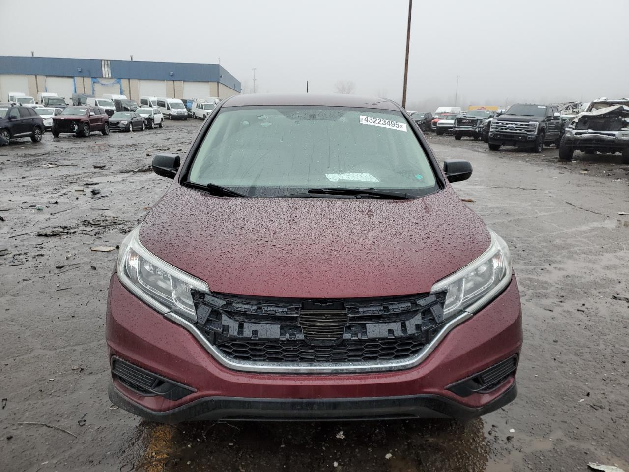 2015 Honda CR-V VIN 5J6RM4H35FL128575 Copart auction photo, rear end damage thumbnail 5