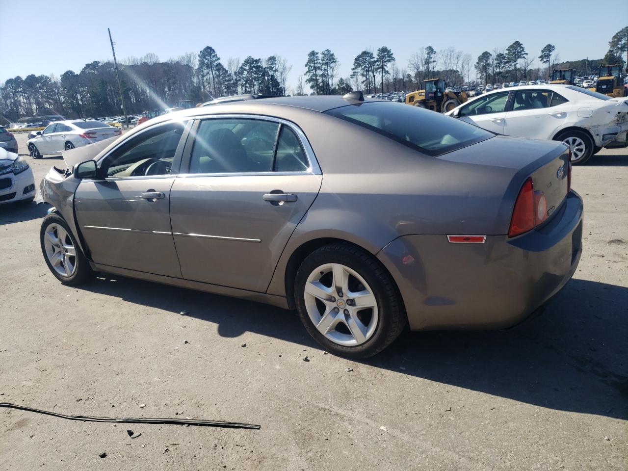 2012 Chevrolet Malibu VIN 1G1ZB5E0XCF286263 Copart auction photo, front end / side damage thumbnail 2