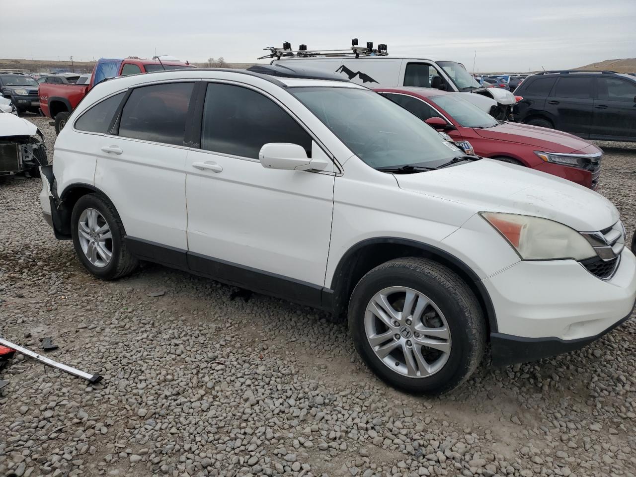 2010 Honda CR-V VIN 5J6RE4H75AL067219 Copart auction photo, all over damage thumbnail 4