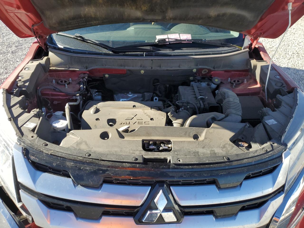 2021 Mitsubishi Outlander VIN JA4ARUAU0MU023595 Copart auction photo, front end damage thumbnail 12