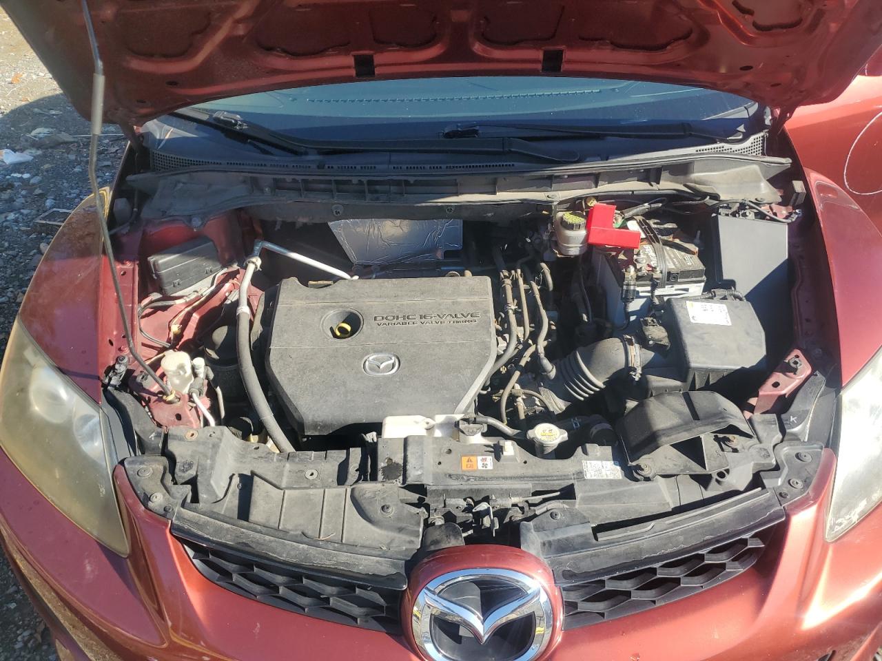 2010 Mazda CX-7 VIN JM3ER2W58A0333100 Copart auction photo, all over damage thumbnail 12