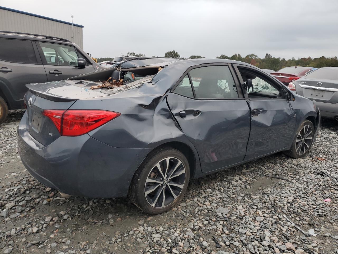 2019 Toyota Corolla VIN 2T1BURHE8KC179897 Copart auction photo, all over damage thumbnail 3