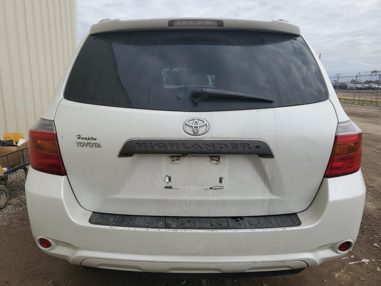 2008 Toyota Highlander VIN JTEDS43A282063989 Copart auction photo, front end / minor dent/scratches damage thumbnail 6