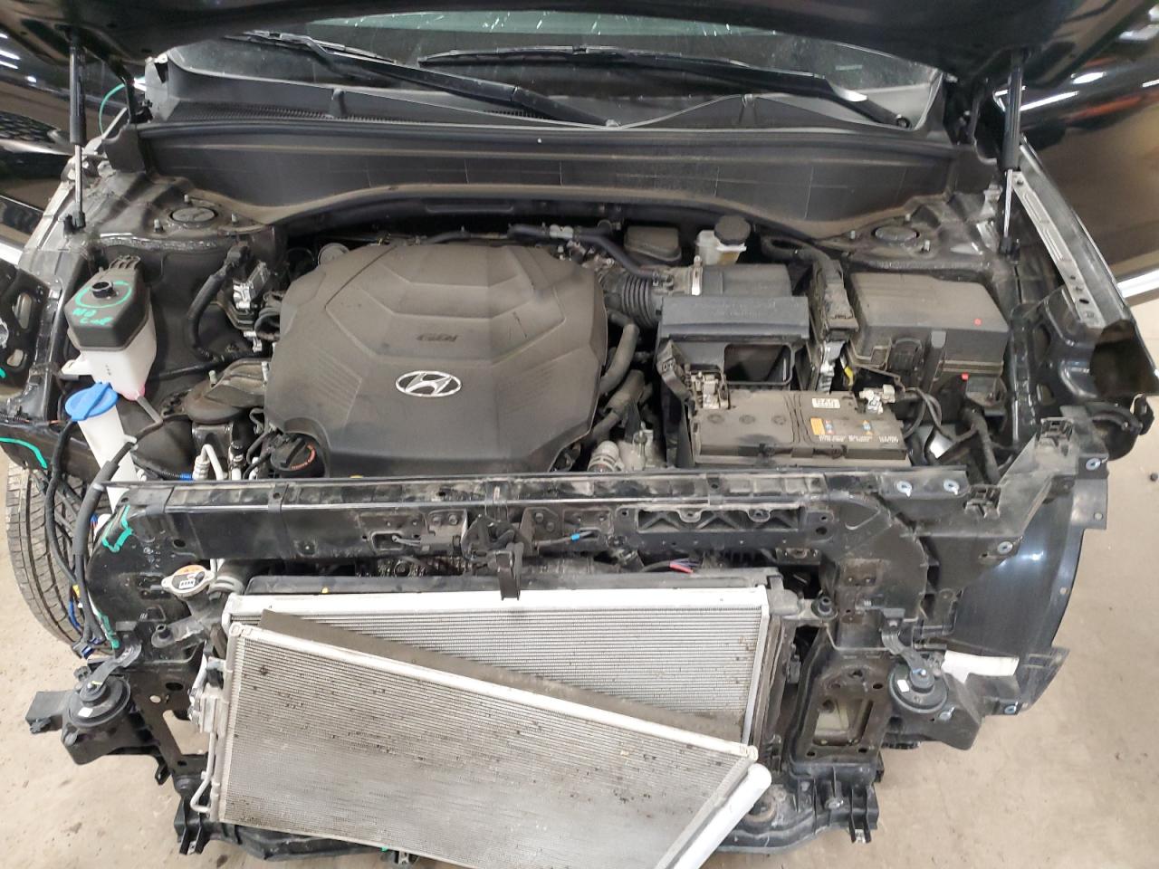 2022 Hyundai Palisade VIN KM8R7DHE8NU475501 Copart auction photo, front end damage thumbnail 12