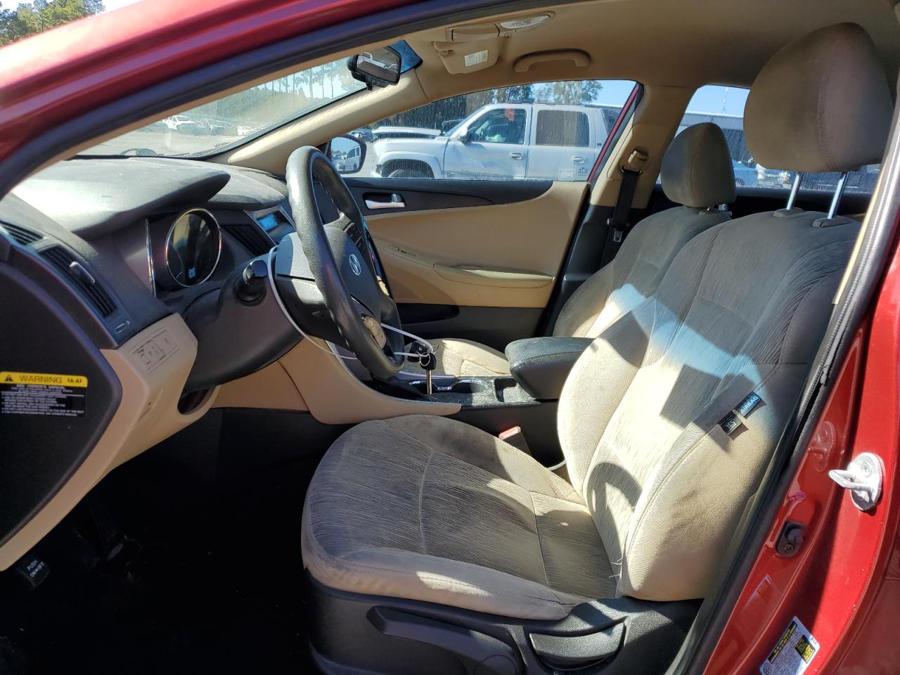 2013 Hyundai Sonata VIN 5NPEB4AC9DH685480 Copart auction photo, front end damage thumbnail 7