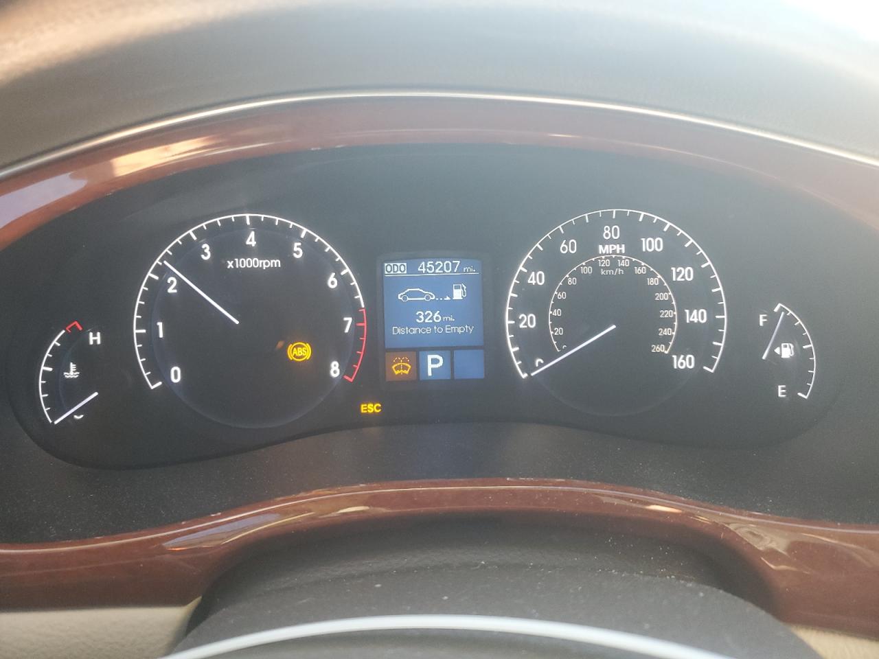 2012 Hyundai Genesis VIN KMHGC4DDXCU178789 Copart auction photo, front end damage thumbnail 9