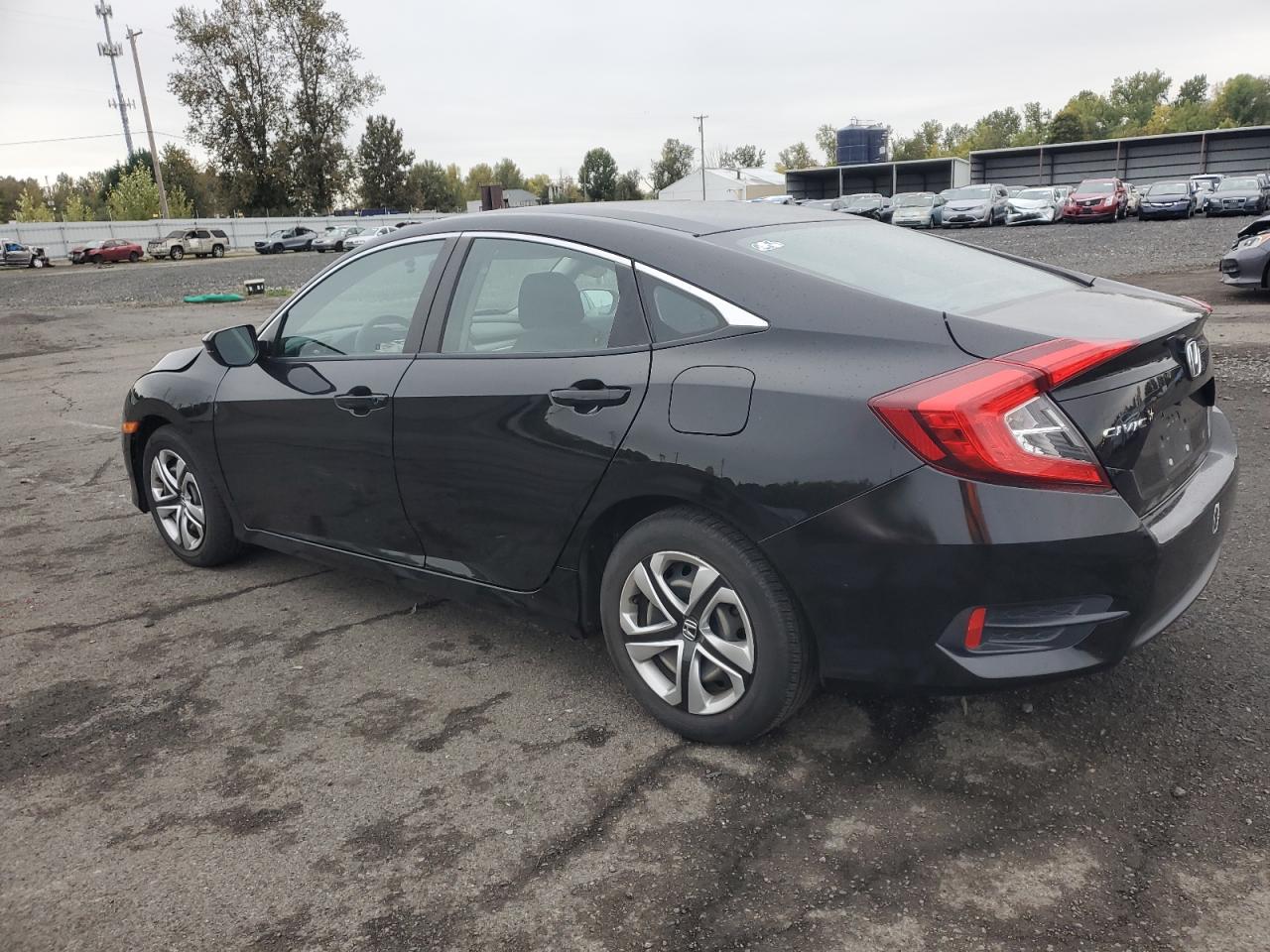2018 Honda Civic VIN 2HGFC2F55JH510181 Copart auction photo, front end / minor dent/scratches damage thumbnail 2