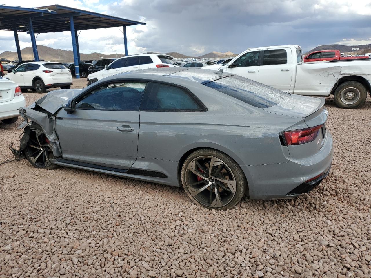 2019 Audi RS5 VIN WUAPWAF51KA906289 Copart auction photo, front end / side damage thumbnail 2