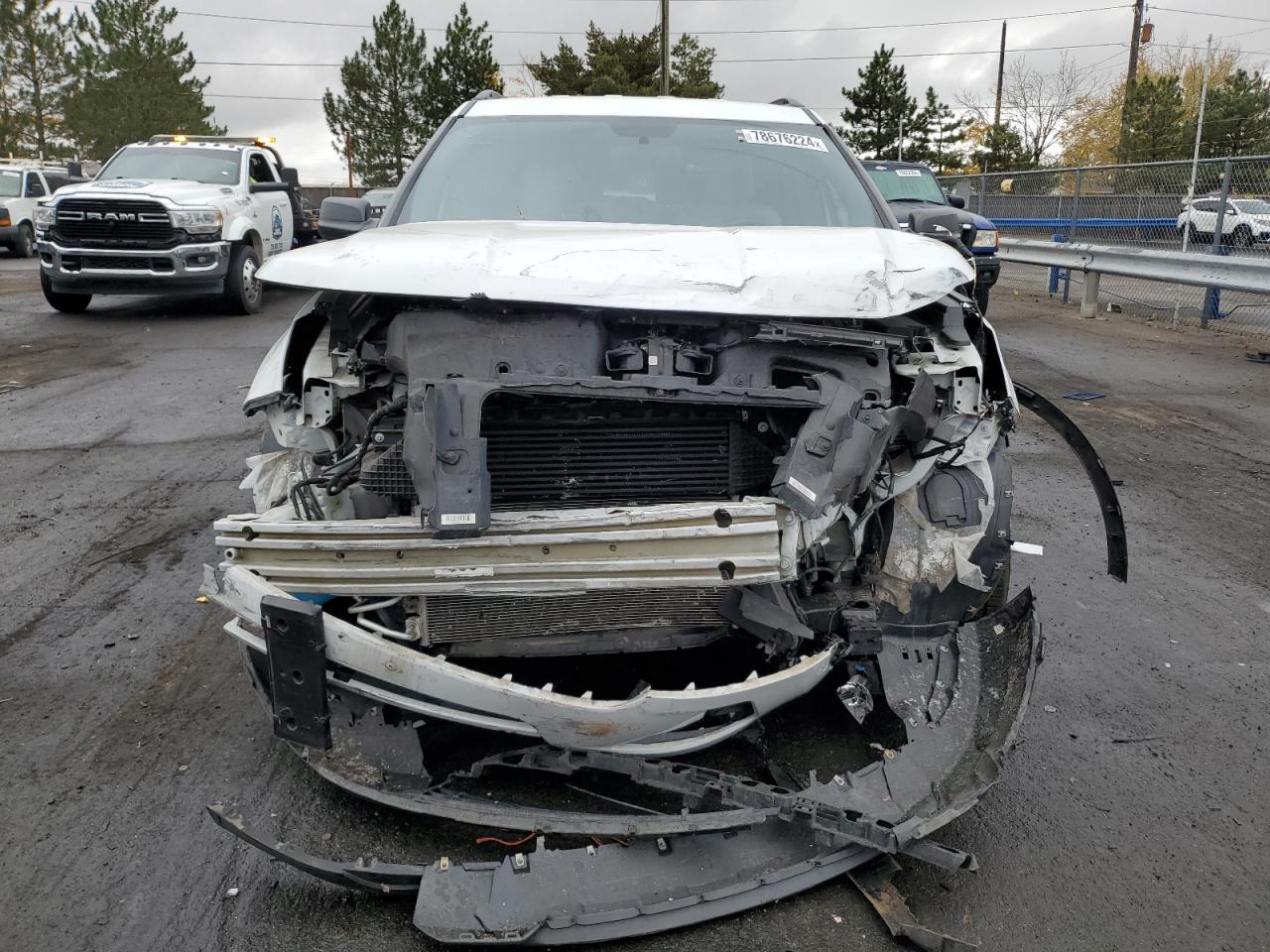 2018 Ford Explorer VIN 1FM5K7BH3JGB85693 Copart auction photo, front end damage thumbnail 5