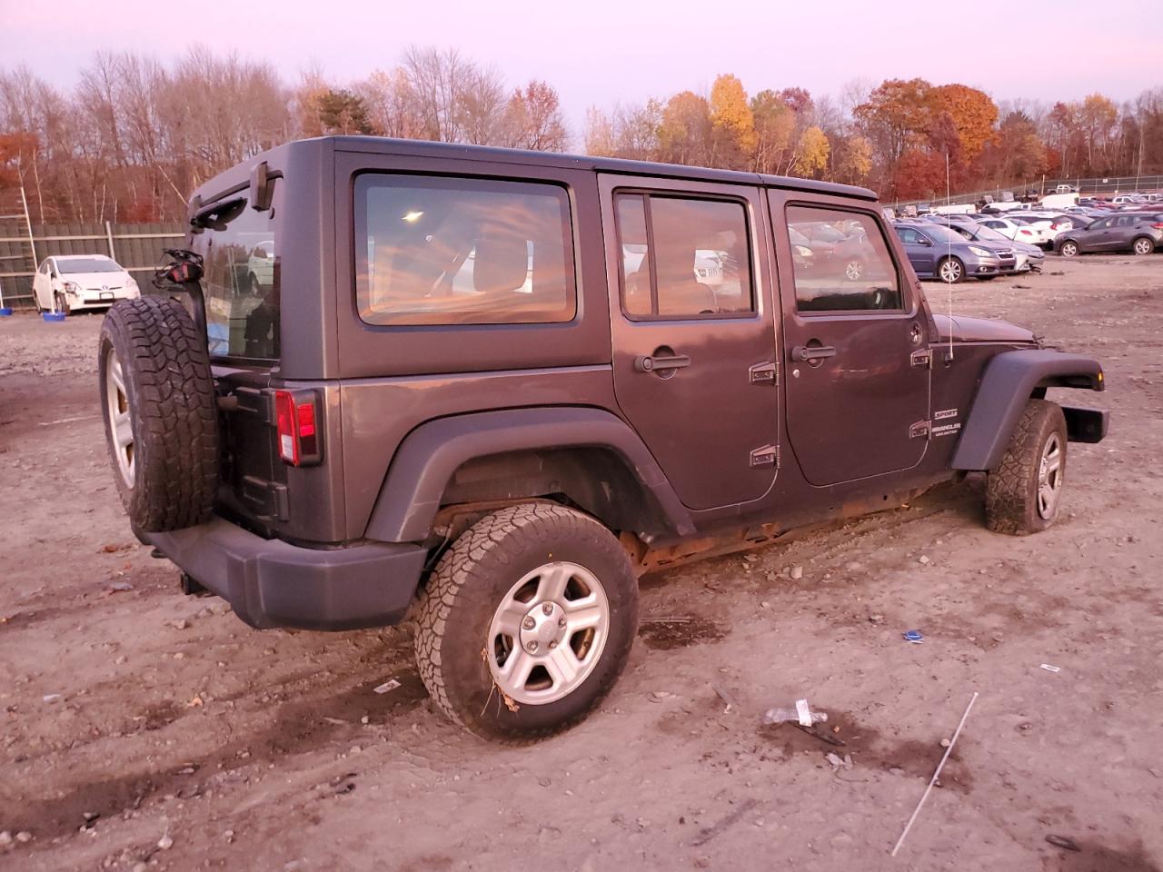 2016 Jeep Wrangler VIN 1C4BJWDG6GL316687 Copart auction photo, front end damage thumbnail 3