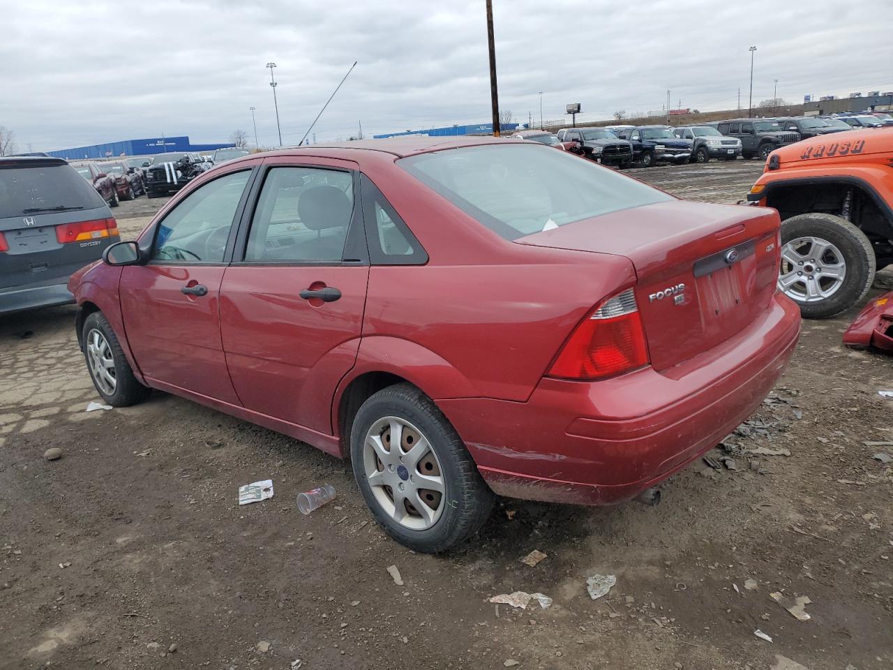 2005 Ford Focus VIN 1FAFP34N85W241506 Copart auction photo, front end damage thumbnail 2