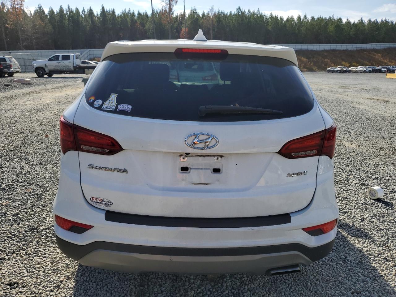 2017 Hyundai Santa Fe VIN 5NMZT3LB6HH028510 Copart auction photo, mechanical damage thumbnail 6