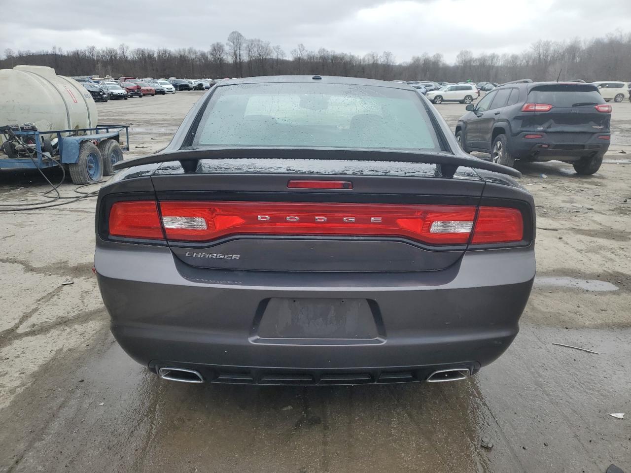 2013 Dodge Charger VIN 2C3CDXHG4DH583982 Copart auction photo, front end / side damage thumbnail 6