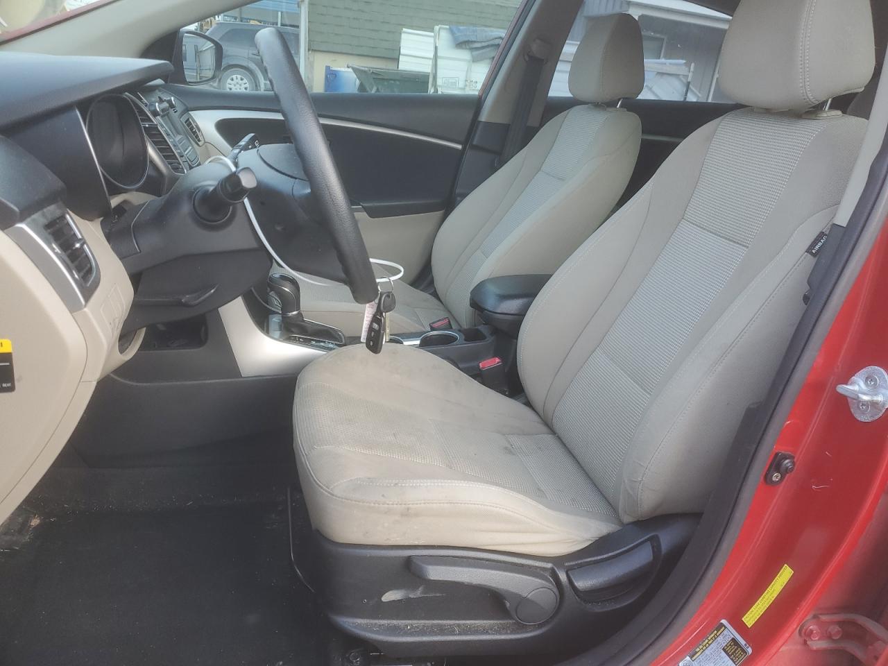 2013 Hyundai Elantra VIN KMHD35LE1DU038716 Copart auction photo, front end / side damage thumbnail 7