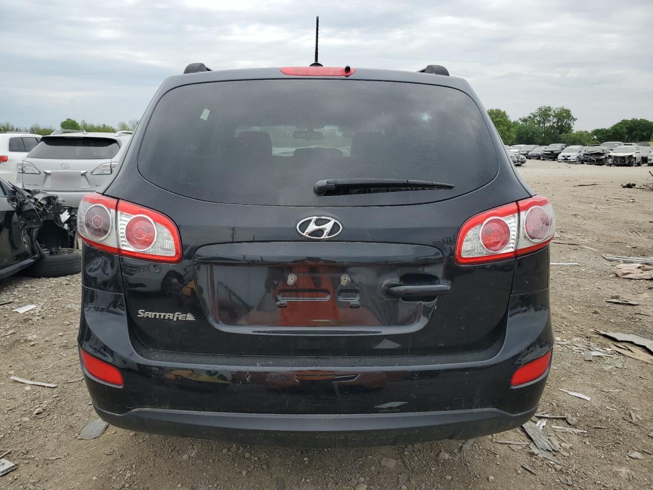 2012 Hyundai Santa Fe VIN 5XYZG3AB1CG130131 Copart auction photo, front end damage thumbnail 6