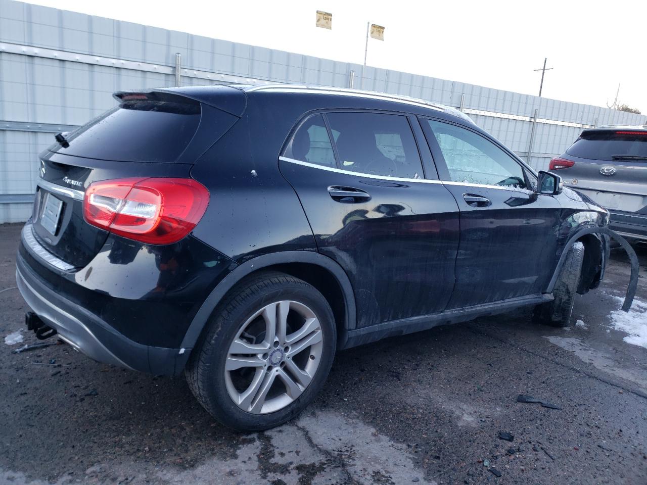 2016 Mercedes-Benz GLA-klasse VIN WDCTG4GBXGJ229128 Copart auction photo, front end / side damage thumbnail 3