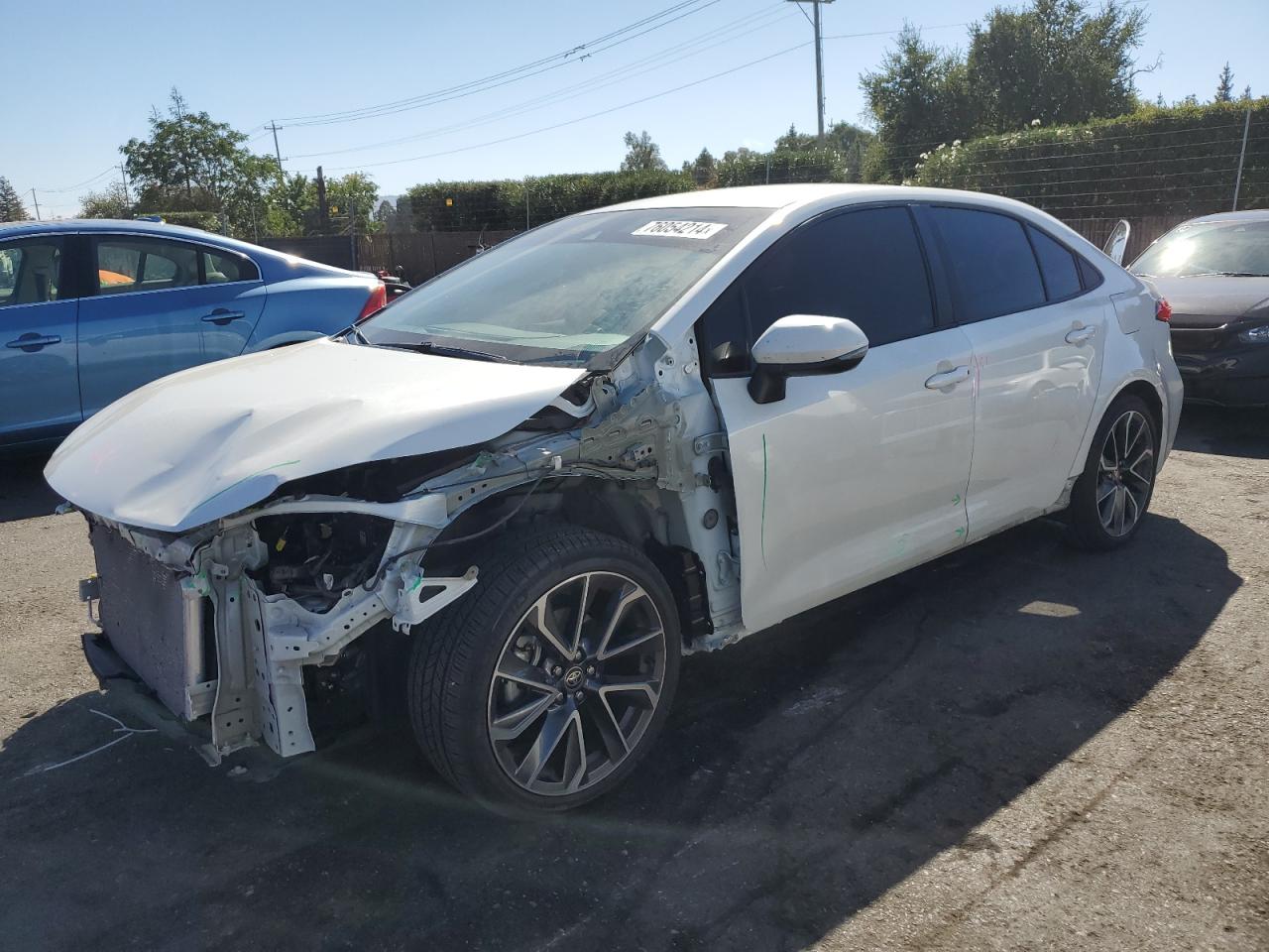 2020 Toyota Corolla VIN 5YFS4RCEXLP039696