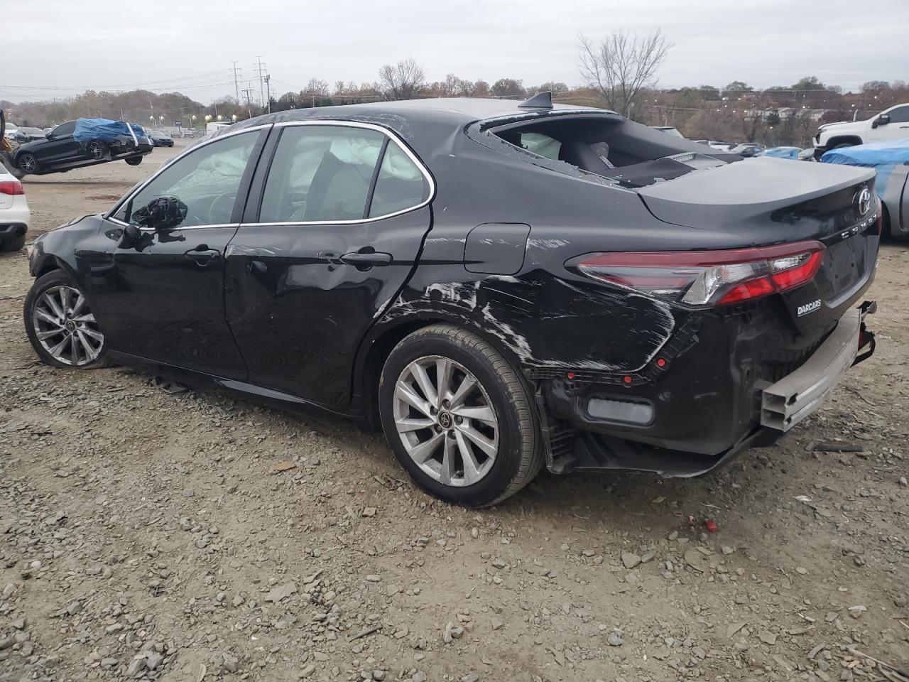 2021 Toyota Camry VIN 4T1C11AK4MU493336 Copart auction photo, all over damage thumbnail 2