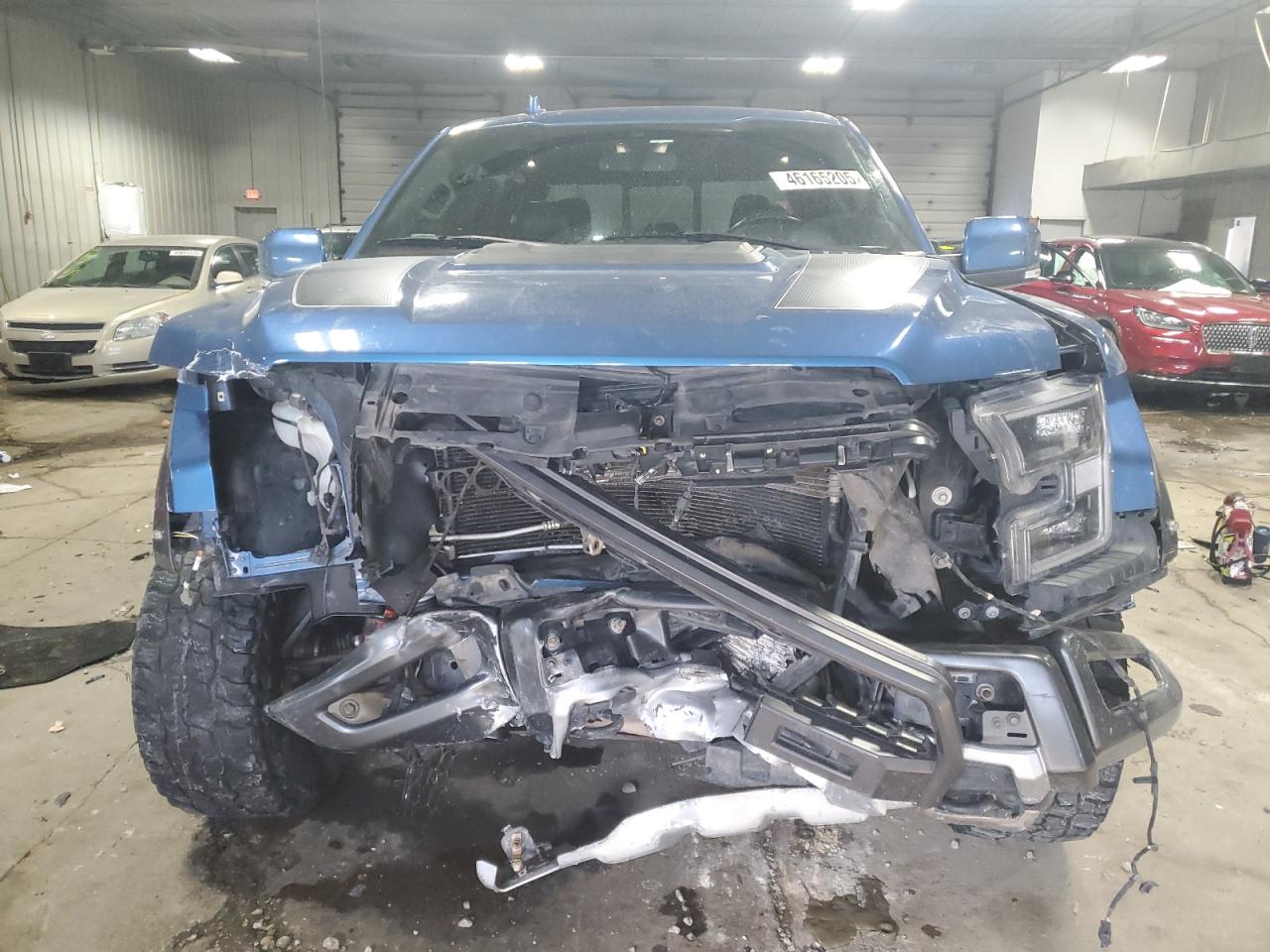 2019 Ford F-150 VIN 1FTFW1RG2KFB01510 Copart auction photo, front end damage thumbnail 5