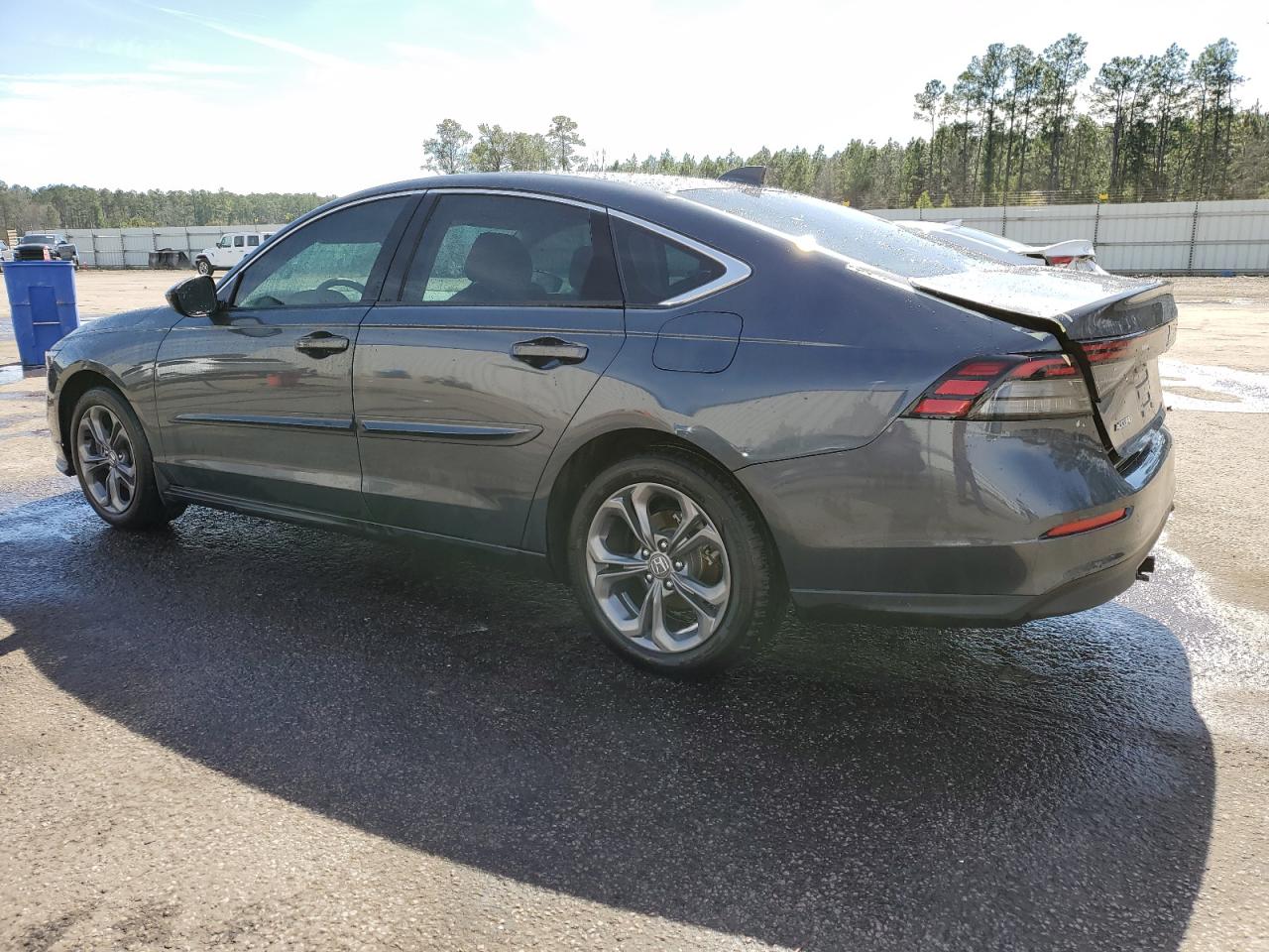 2024 Honda Accord VIN 1HGCY1F38RA000589 Copart auction photo, rear end damage thumbnail 2