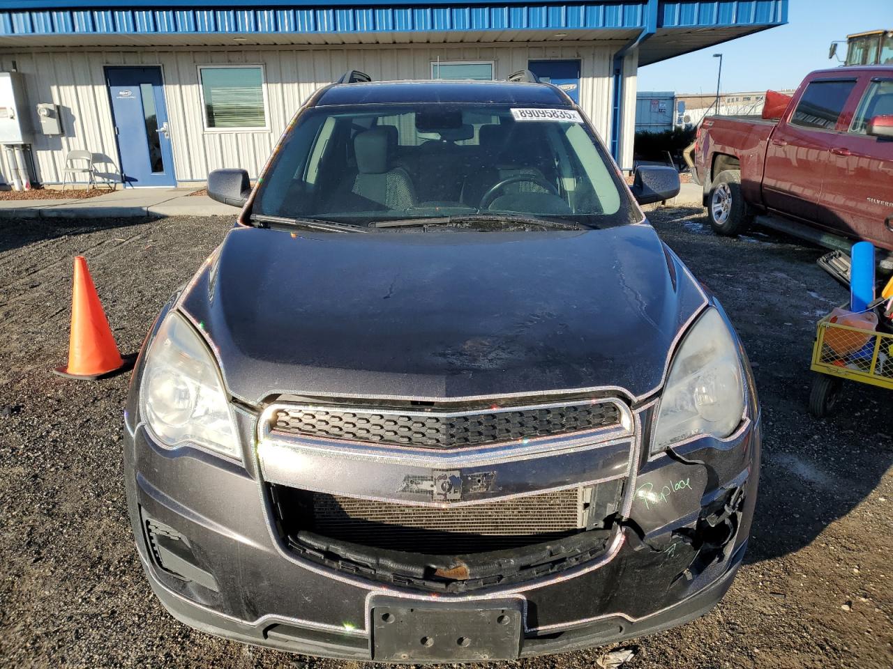 2013 Chevrolet Equinox VIN 2GNFLEEKXD6157404 Copart auction photo, front end damage thumbnail 5