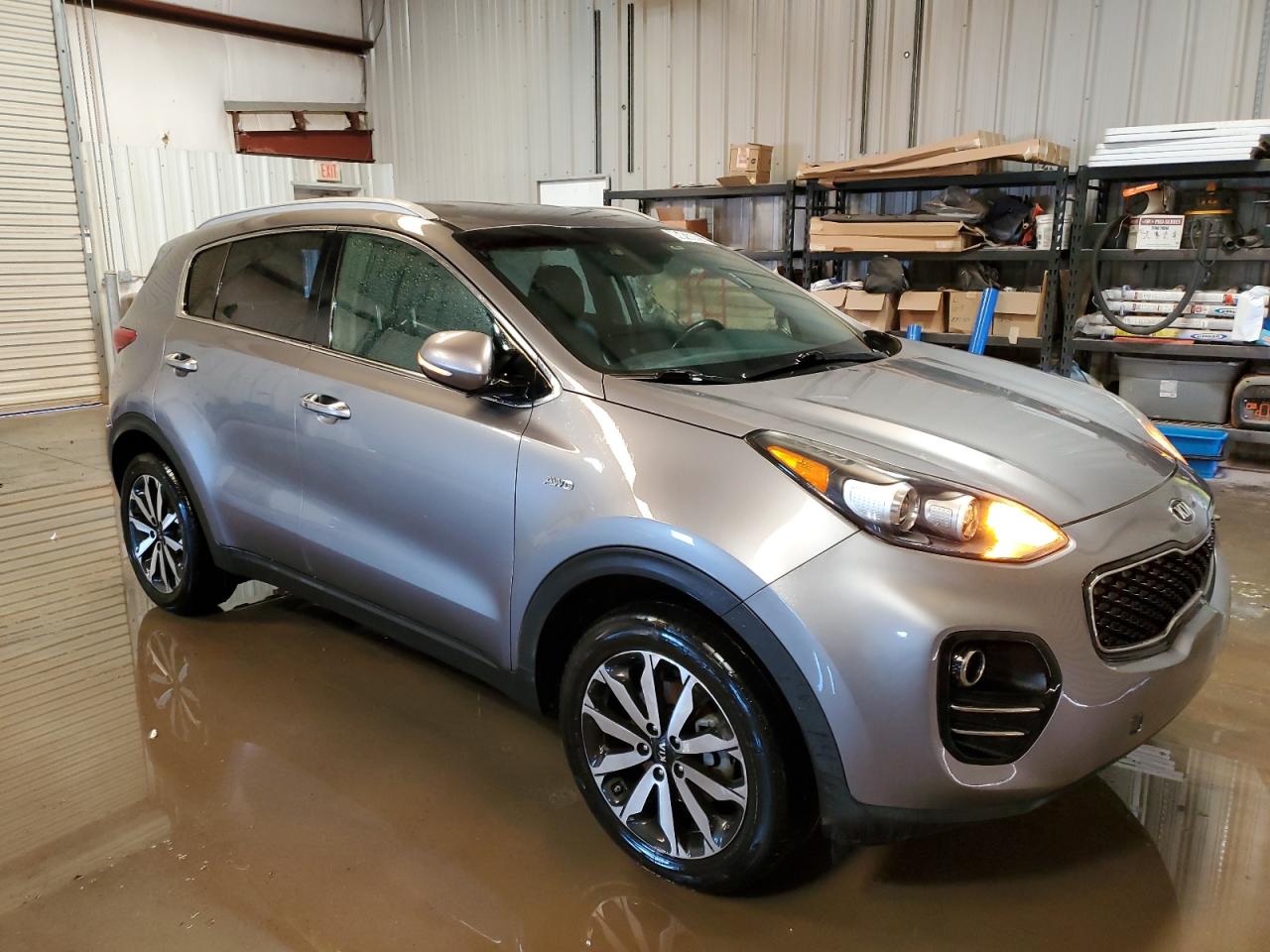 2019 KIA Sportage VIN KNDPNCAC5K7548046 Copart auction photo, hail damage thumbnail 4