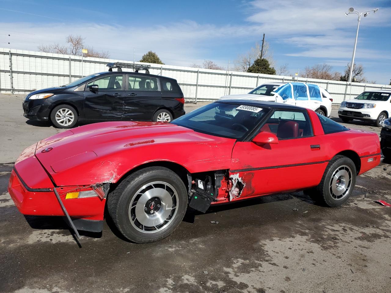 1985 Chevrolet Corvette VIN 1G1YY0784F5120783 - Copart auction photo
