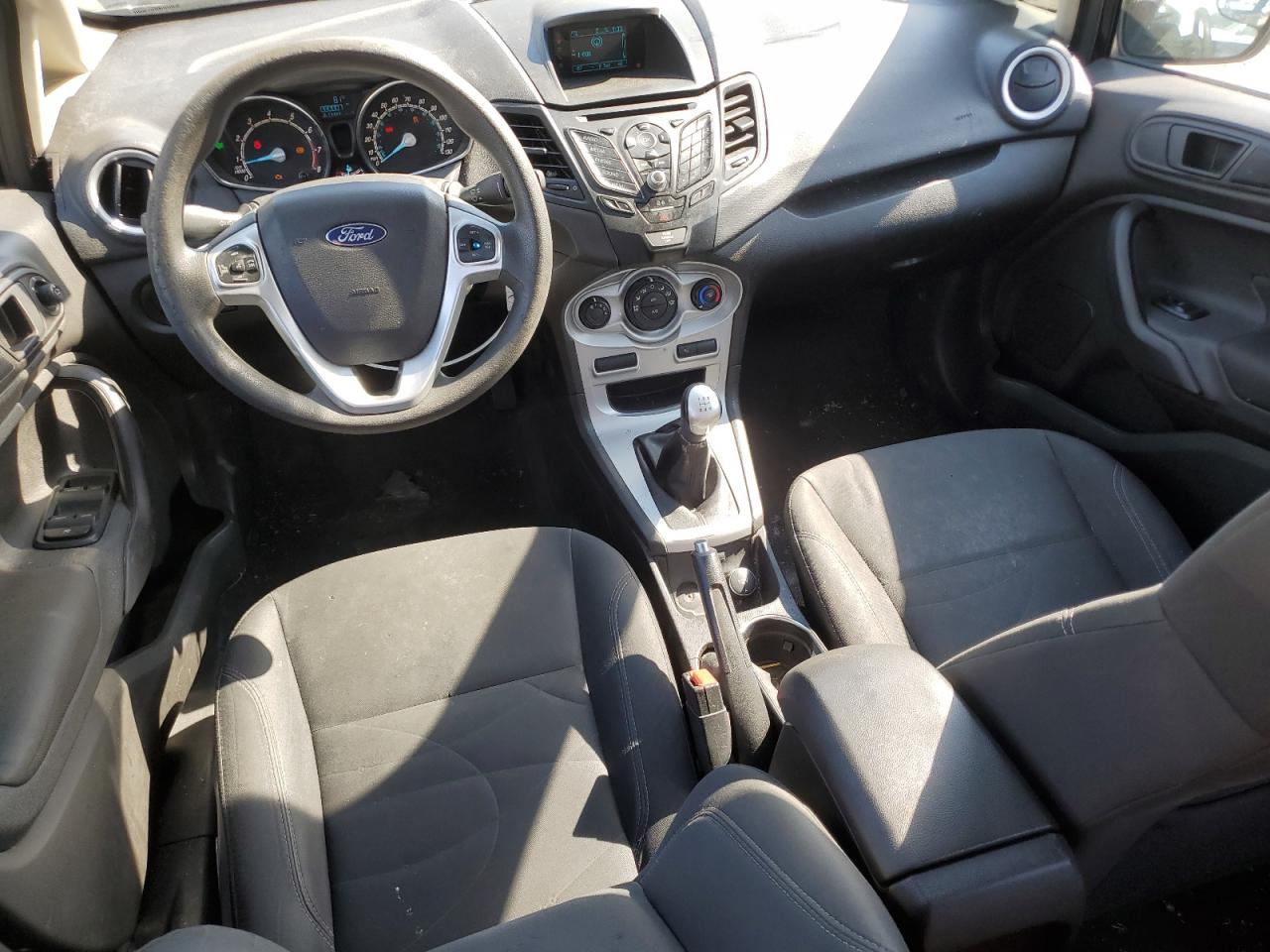 2017 Ford Fiesta VIN 3FADP4EJ4HM149581 Copart auction photo, all over damage thumbnail 8