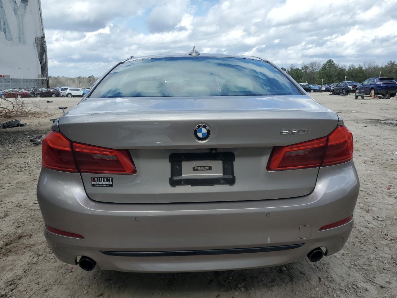 2018 BMW 5er VIN WBAJA5C51JWA36591 Copart auction photo, front end damage thumbnail 6