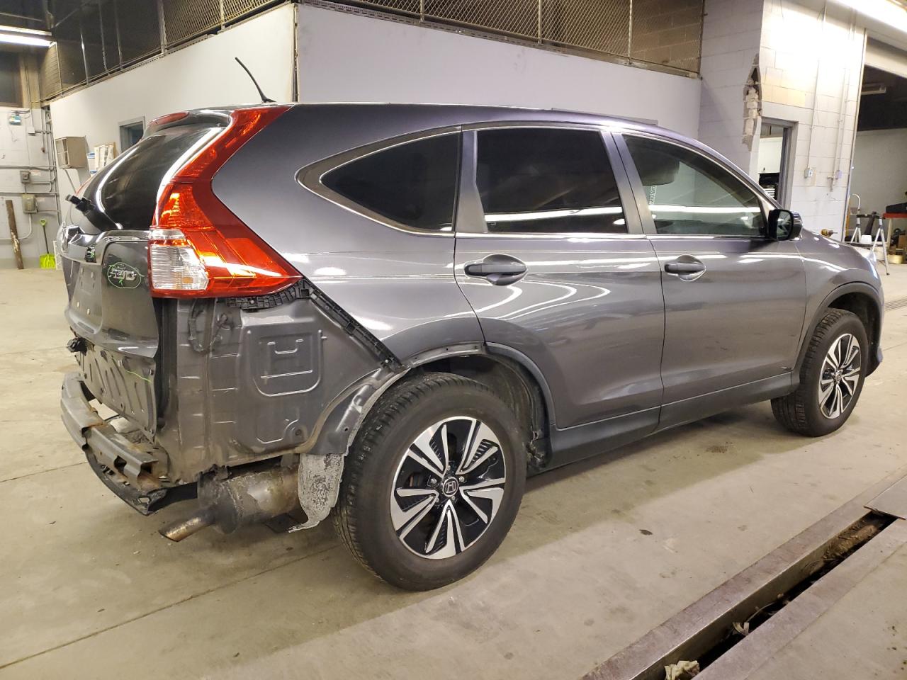 2015 Honda CR-V VIN 5J6RM4H36FL066488 Copart auction photo, rear end / front end damage thumbnail 3