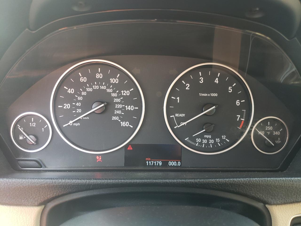 2013 BMW 3er VIN WBA3A5C51DF354656 Copart auction photo, water/flood / all over damage thumbnail 9