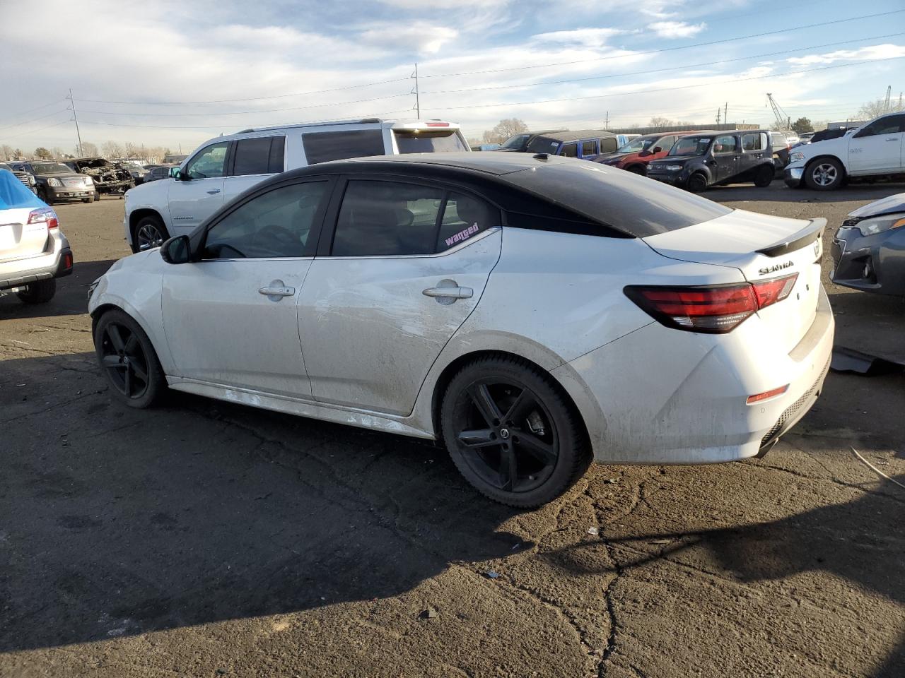 2022 Nissan Sentra VIN 3N1AB8DV1NY283236 Copart auction photo, front end damage thumbnail 2