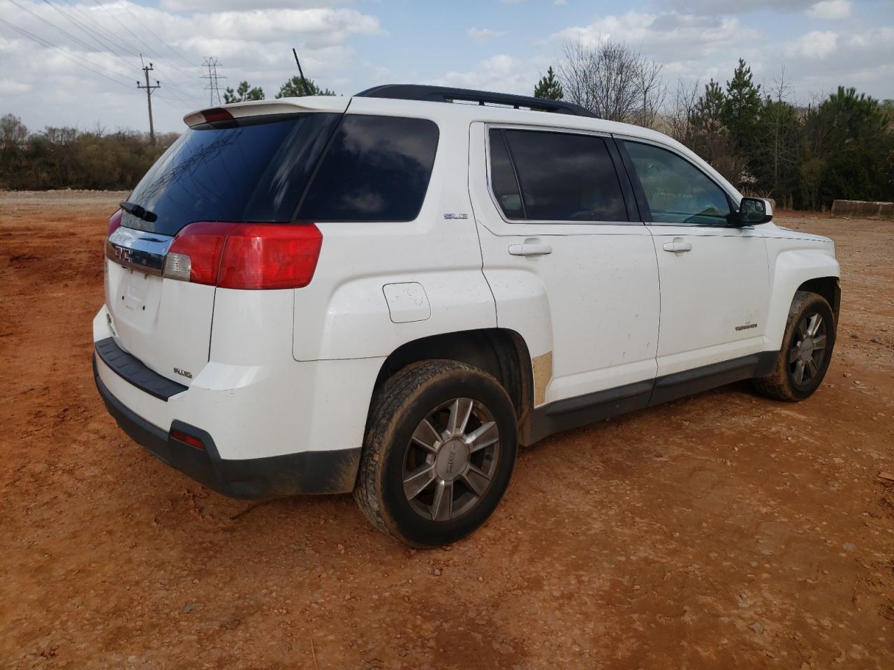 2013 GMC Terrain VIN 2GKFLTEK3D6254347 Copart auction photo, front end / rear end damage thumbnail 3