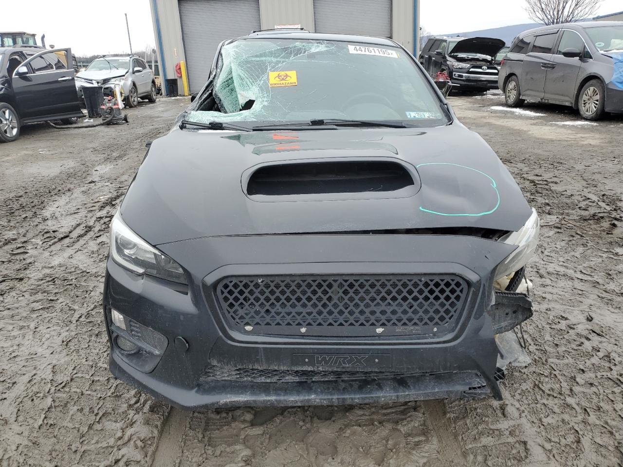 2017 Subaru WRX VIN JF1VA1J68H8802486 Copart auction photo, all over damage thumbnail 5