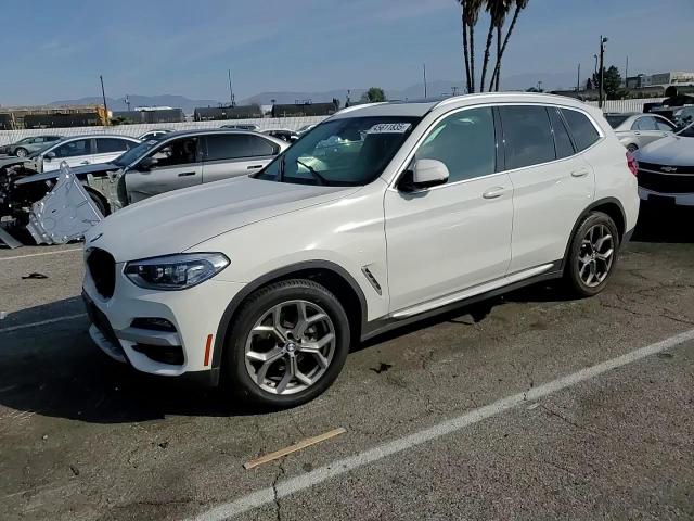 2021 BMW X3 VIN 5UXTY5C05M9F57732 Copart auction photo, front end damage thumbnail 10