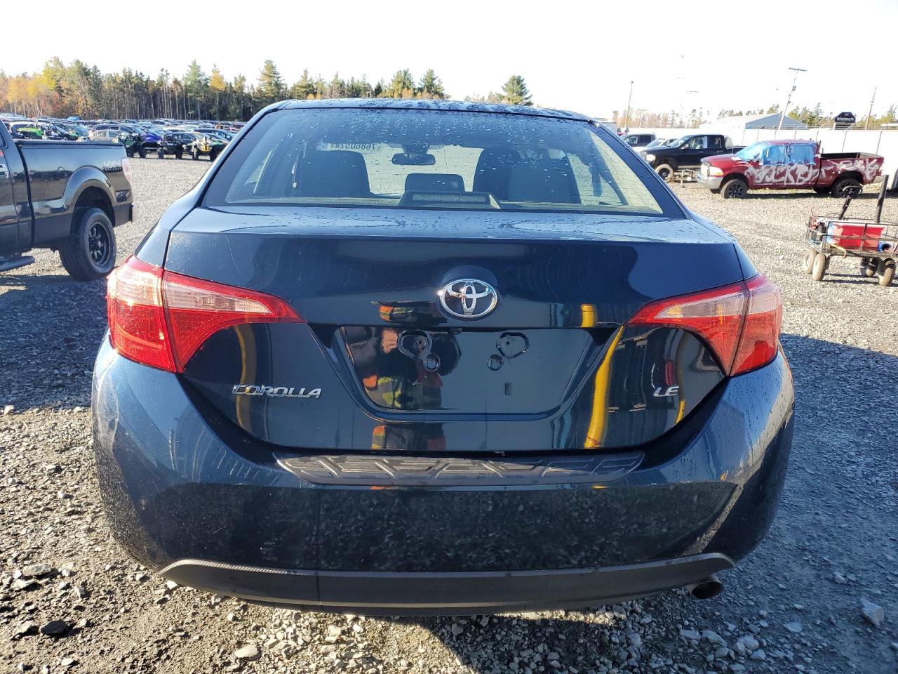 2018 Toyota Corolla VIN 2T1BURHE3JC982695 Copart auction photo, side damage thumbnail 6