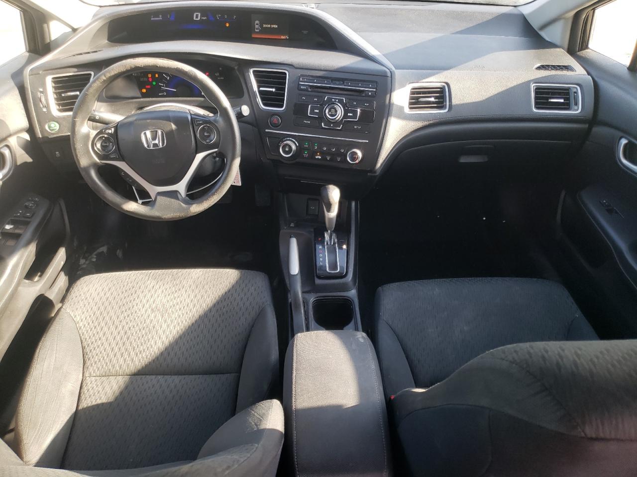 2014 Honda Civic VIN 2HGFB2F52EH517937 Copart auction photo, front end / rear end damage thumbnail 8