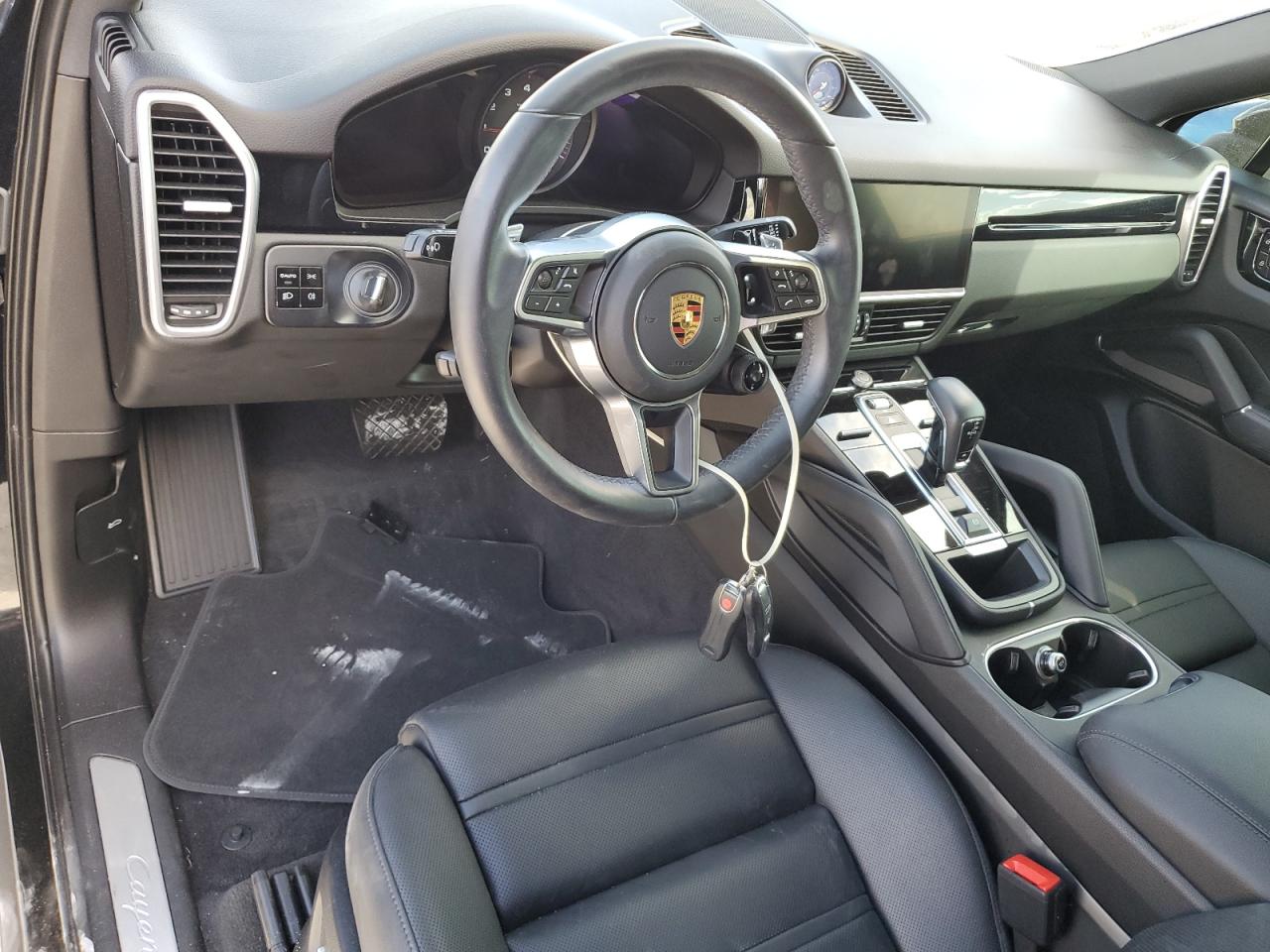 2021 Porsche Cayenne VIN WP1BA2AY1MDA42096 Copart auction photo, water/flood damage thumbnail 8